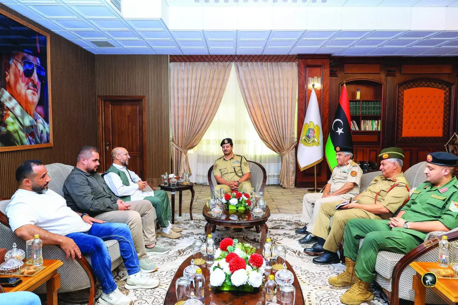 حفتر يتفق على تشكيل «قوة مشتركة» من اجتماع شرق وغرب ليبيا