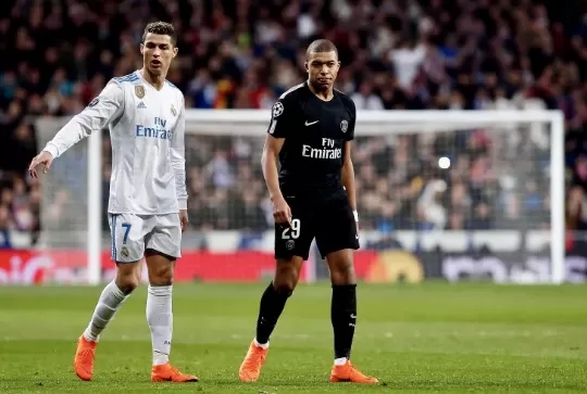 مبابي على بُعد خطوات من تحطيم 4 أرقام قياسية تاريخية لرونالدو